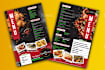 create creative food,salon,spa menu and flyer