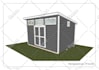 create detailed shed working plans from scratch