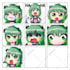 make chibi twitch emotes, animated emotes, sub badges, vtuber, stream, discord