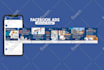 design carousel for facebook, instagram ads, store page