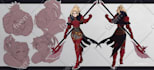 design your character on a character sheet