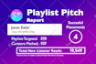pitch your music to our network of playlist curators
