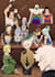draw multiple anime characters in a stupendous picture