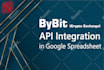 integrate any API in google sheets using apps script