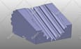 convert technical 2d drawing into 3d cad model