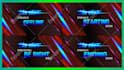 craft professional twitch logo, screens, overlays emotes, kick, animation