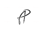 do a monogram initial letter mark, font, and text logo