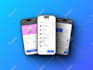do mobile app ui design , figma app design  and web app design