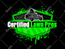 design creative unique lawn care logo design
