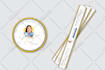 design edge control labels and sticker for hair extension