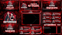 design animated stream overlay, kick, twitch overlay, twitch logo, banner emotes