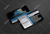 design trucking transport logistics and towing truck business card