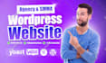 create smma agency website on wordpress within 24 hours