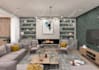 design and render all interiors and kitchen and bathroom