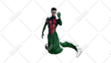 make a 3d model for animation and videogames