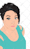 draw minimalist flat line vector avatar for you