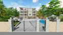do floor plan , 3d rendering of apartment house and villa