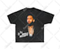 design a unique vintage style bootleg rap tee for you