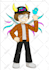 draw png tuber chibi rigging vtuber model live2d pngtuber in anime style