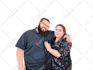 create a realistic couple portrait illustration for you in 24 hours