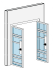 model your 2d elements as revit parametric family