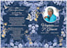 design funeral flyer, obituary and program in 2hrs