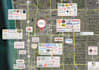 create real estate aerial maps with specific logo labels
