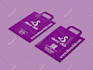 design modern elegant tote bags, paper bags and shopping bags for your brand