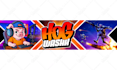 create custom youtube or twitch banners and profile pics