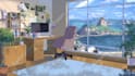 draw anime background and environment art