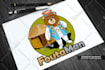 design creative cartoon and cute mascot logo design