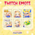 draw twitch emotes and animated emotes for vtuber stream