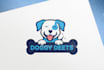 design pet, dog, cat, animal and veterinary clinic logo
