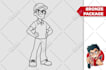 make special cartoon mascot character