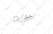 design photography signature logo or watermark