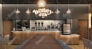 render 3d interior, restaurant interior design, cafe, and bar