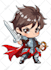 draw png tuber chibi rigging vtuber model live2d pngtuber in anime style