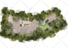 draw color render your 2d floor plan, site and master plan