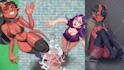 draw custom anime characters for you