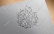 do continuous line art, one line, single line logo and illustration