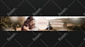 design a professional custom youtube banner