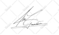 design a real handwritten signature logo or autograph