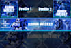 design a gaming youtube banner within 5 hours