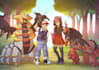 draw pokemon fan art and you as trainer