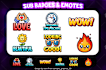 draw emotes , sub badges , emojis for youtube twitch discord kick