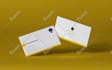 design a futuristic business or calling card with letterhead