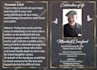 do nice event, funeral, obituary and program in 3hrs