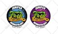 create premium sticker badge design for label or merchandise