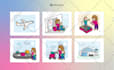 do the cutest hand drawn icon set for your web or app