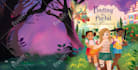 create a cute children book illustration and cover